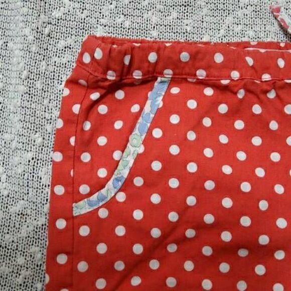 BABY BODEN 6-12M Red Polka Dot Pull On Shorts 6m 12m - Picture 2 of 7